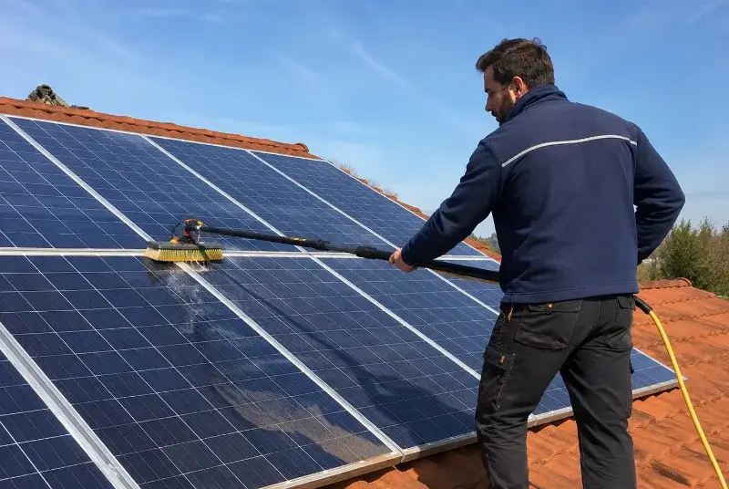 Nettoyage et entretien de panneaux solaires à Oermingen